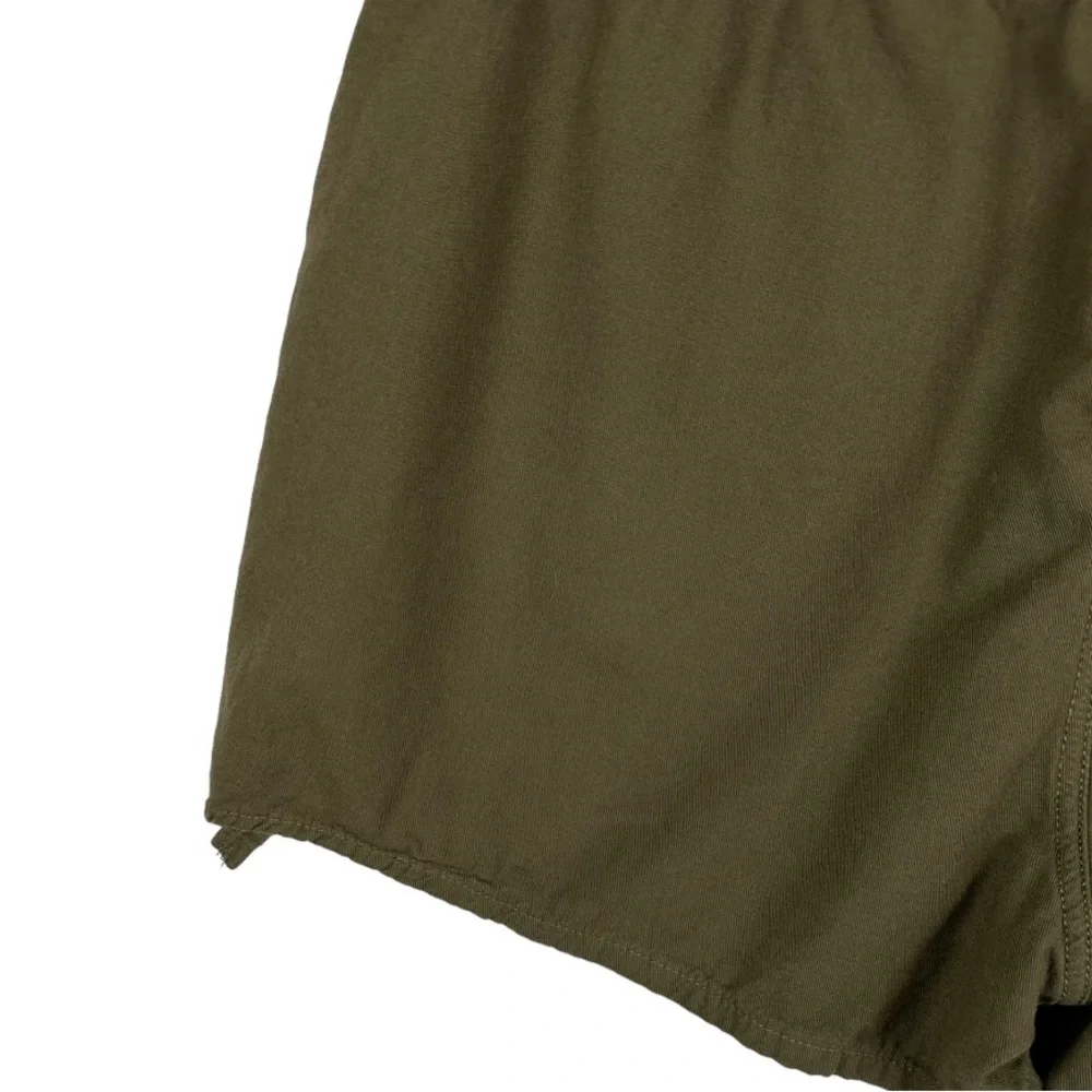 Madewell Womens Side Tie Shorts Size Large Green